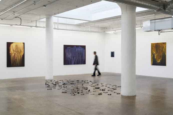 Fu Liang  付亮  -  Intangible  -  installation view  Nicodim Upstairs  Los Angeles  -  2022