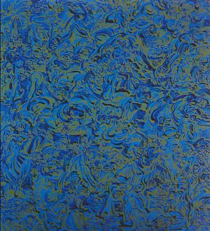 Liu Ke  刘可 -  Sensual Blue  -  2007 
