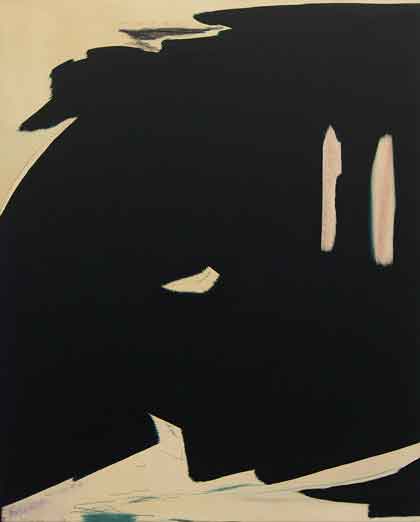 Shi Jiayun  石佳韵     Black #3  -  Oil on canvas  76.2 x 60.9 cm  -  2018