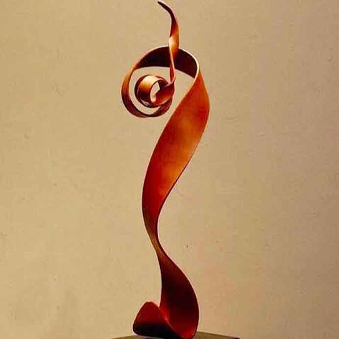 Feng Jin  金锋  -  Copper Sculpture