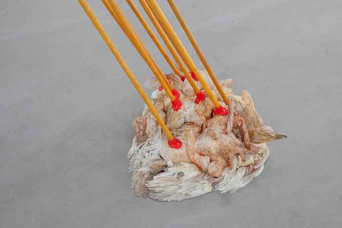 Ching Chin Wei Luke  程展纬   -  1823; complex pile  -  mixed media, dimensions variable  -  2014